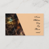 Carte de visite de boule de cristal (Dos)