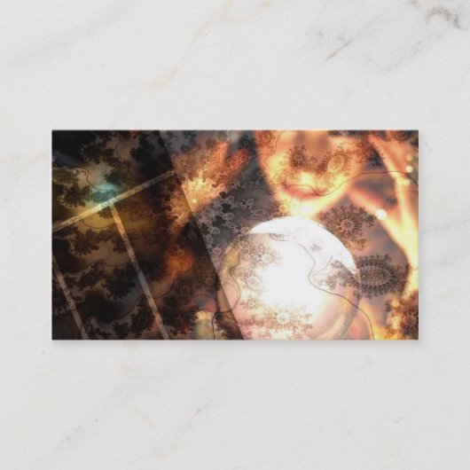 Carte de visite de boule de cristal (Devant)