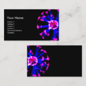 Carte de visite de boule de plasma (Devant / Derrière)