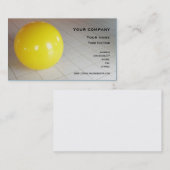 Carte de visite "de boule suisse" (Devant / Derrière)