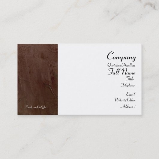 Carte de visite de Bourgogne toscane (Devant)