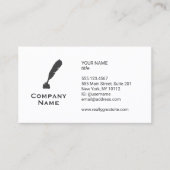 Carte de visite de bouteille d'encre (Devant)