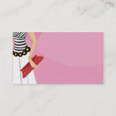 Carte de visite de boutique de haute couture (Dos)