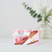 Carte de visite de boutique de parfums en ligne ro (Debout devant)