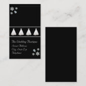 Carte de visite de boutique de robe de mariage (Devant / Derrière)