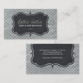 Carte de visite de boutique pour enfants et bébés (Devant / Derrière)