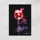 Carte de visite de breuvage magique magique (Dos)