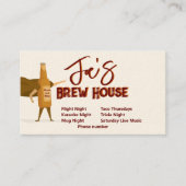 Carte de visite de Brew House (Devant)