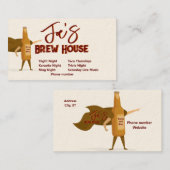 Carte de visite de Brew House (Devant / Derrière)