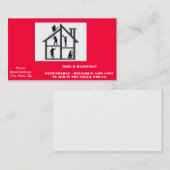 CARTE DE VISITE DE BRICOLEUR (Devant / Derrière)