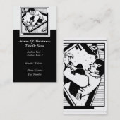 Carte de visite de bricoleur (Devant / Derrière)