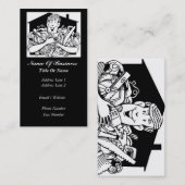 Carte de visite de bricoleur (Devant / Derrière)