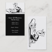 Carte de visite de bricoleur (Devant / Derrière)