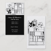 Carte de visite de bricoleur (Devant / Derrière)