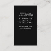 Carte de visite de brocanteur (Dos)