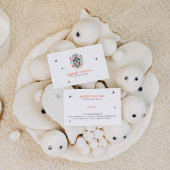 Carte de visite de brûlure du crâne de sucre flora