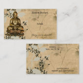 Carte de visite de Budda (Devant / Derrière)