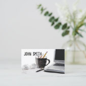 Carte de visite de bureau (Debout devant)