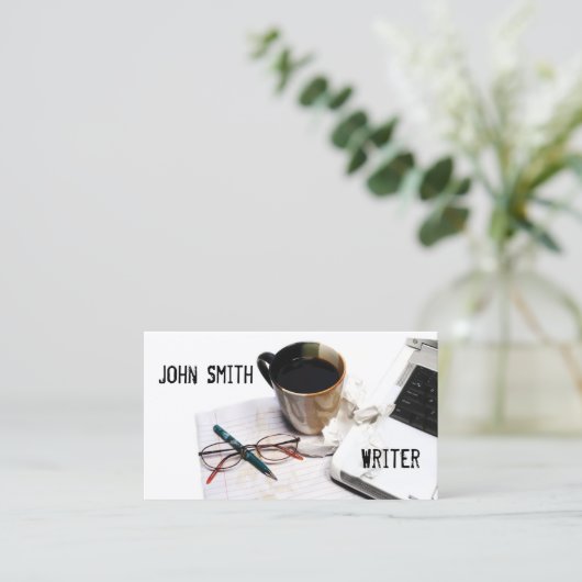 Carte de visite de bureau (Debout devant)