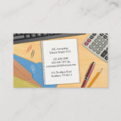 Carte de visite de bureau comptable (Devant)