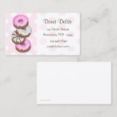 Carte de visite de butées toriques (Devant / Derrière)