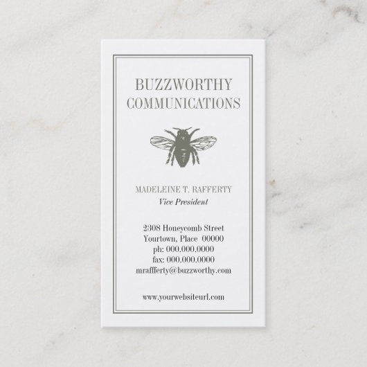 Carte de visite de Buzzworthy (Devant)
