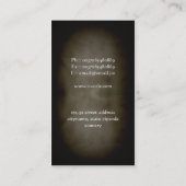 carte de visite de café (Dos)