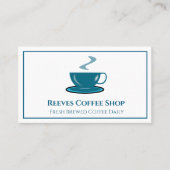 Carte de visite de café (Devant)