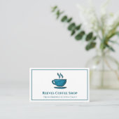 Carte de visite de café (Debout devant)