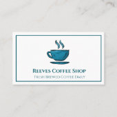 Carte de visite de café (Devant)