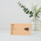Carte de visite de café (Debout devant)