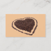 Carte de visite de café (Dos)