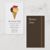 Carte de visite de café (Devant / Derrière)