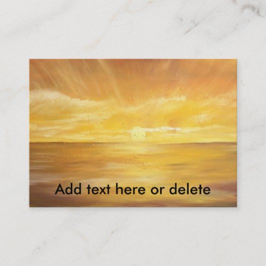 Carte de visite de CALENDRIER (Devant)