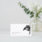 Carte de visite de calligraphe d'auteur d'auteur (Debout devant)