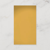 Carte de visite de calligraphie (Dos)