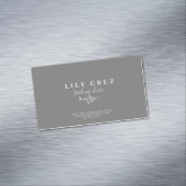 Carte de visite de calligraphie botanique moderne  (In Situ)