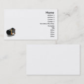 Carte de visite de caméra (Devant / Derrière)