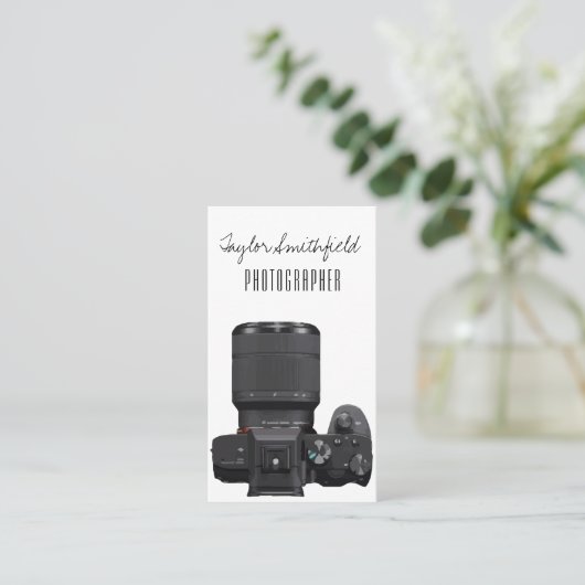 Carte de visite de caméra (Debout devant)