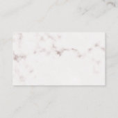 Carte de visite de camion à vidange blanc gris (Dos)