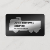 Carte de visite de camion de vidage du coffre (Devant)