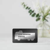 Carte de visite de camion de vidage du coffre (Debout devant)