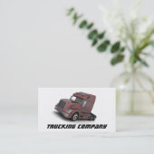 Carte de visite de camionnage (Debout devant)