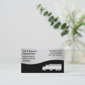 Carte de visite de camionnage (Debout devant)