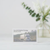 Carte de visite de camionnage (Debout devant)