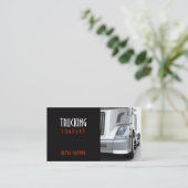 Carte de visite de camionnage (Debout devant)