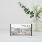 Carte de visite de camionnage (Debout devant)