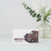 Carte de visite de camionnage (Debout devant)