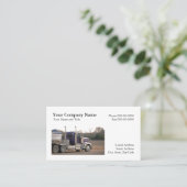 Carte de visite de camionnage (Debout devant)