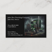 Carte de visite de camionnage (Devant)